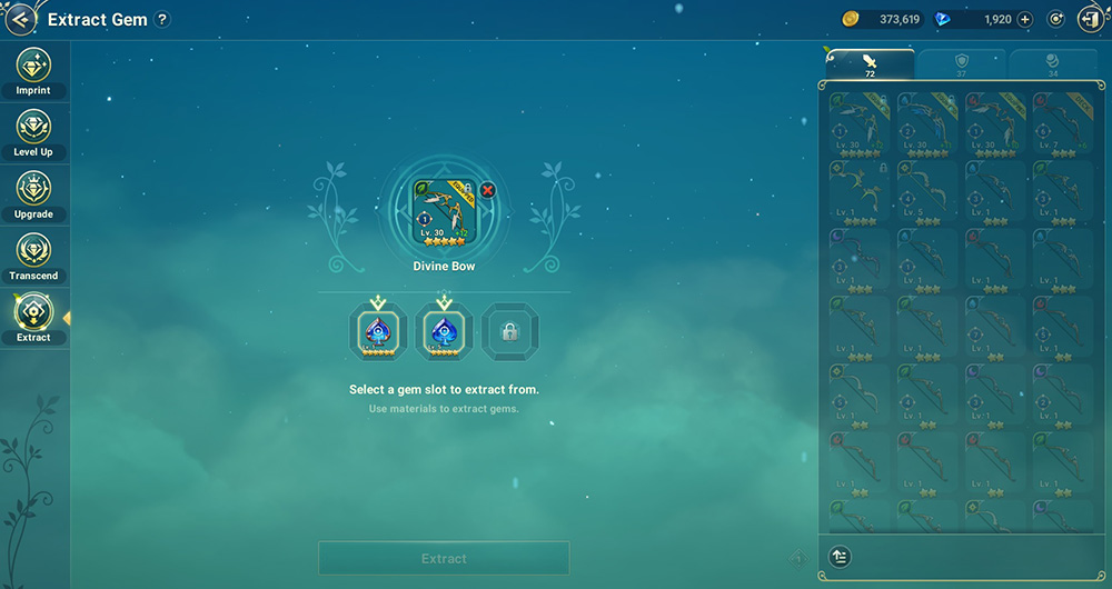How to extract gems in Nino Kuni Cross Worlds